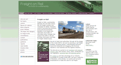 Desktop Screenshot of freightonrail.org.uk