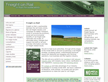 Tablet Screenshot of freightonrail.org.uk